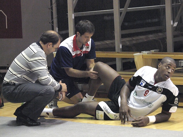 La lesión de Da Costa es menos grave de lo esperado/ Fotografía: C. Pascual